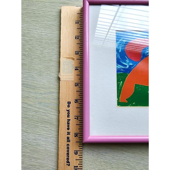 Pictures-Set of 2-Whimiscal Colorful Dogs-Numbered Prints-Local Artist-Dogs - Picture 11 of 16